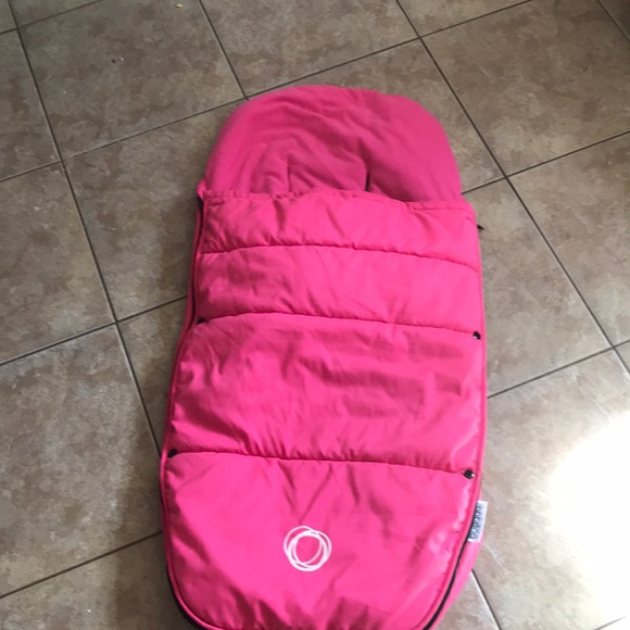 bugaboo footmuff pink